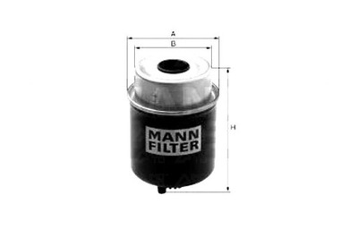 ФІЛЬТР ПАЛИВА MANN-FILTER 11350440 RE526557 BF9808D