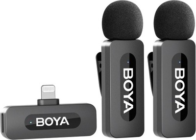 BOYA BY-V2 Bezprzewodowy mikrofon, 2,4 GHz