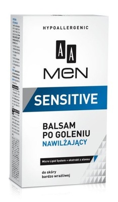 Aa Men Sensitive Balsam po Goleniu Nawilżający