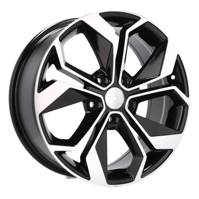 ALLOY WHEELS (TITANIUM) 18 FOR RENAULT KADJAR HA HL FACELIFT KOLEOS I (HY) II (HC) FACELIFT  