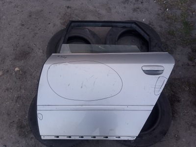 Дверь левый задняя audi a6 c5 97-01 серебристый фото №1