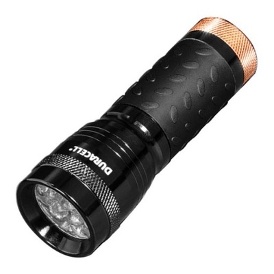 Poręczna mini latarka Duracell z diodami LED