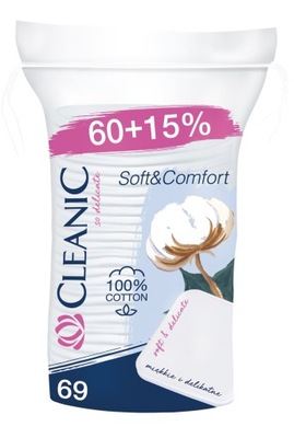 Cleanic Soft & Comfort Kwadratowe Płatki kosme