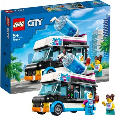 LEGO City 60384 Pingwinia furgonetka ze slushem