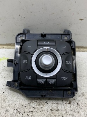 Панель перемикач керування радіо навігації 253b00345r renault megane iii фото №1