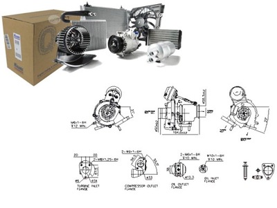 TURBINA ALFA ROMEO GIULIETTA FIAT 500L BRAVO II DOBLO DOBLO  