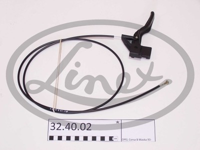 CABLE TAPONES DEL MOTOR OPEL CORSA B 1993-2000  