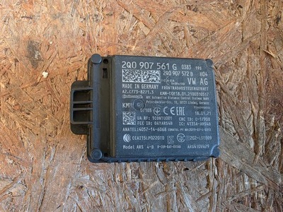 Vw seat skoda радар distronic giełda 2q0907561g фото №1