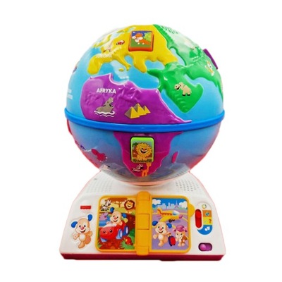 u GLOBUS ODKRYWCY FISHER PRICE ZABAWKA EDUKACYJNA DŹWIĘK DRJ85