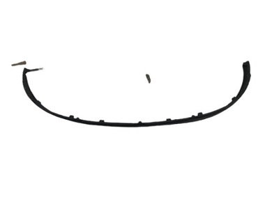 Накладка-спойлер молдинг бампера renault megane iii 3 фото №1