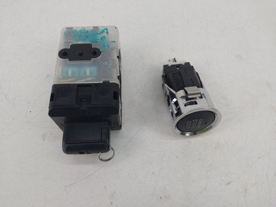 Замок запалювання зчитувач кнопка запуск стоп 626399-000 toyota corolla verso ii фото №1