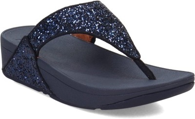 FITFLOP DAMSKIE JAPONKI GRANATOWE KOTURN 37,5 ŻKA