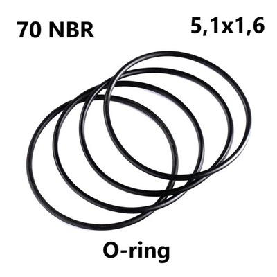 O-ring 5,1x1,6 70 NBR