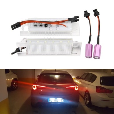 2 PIEZAS OSRAM CANBUS DIODO LUMINOSO LED PLACA REJ.ALFA ROMEO BRERA  