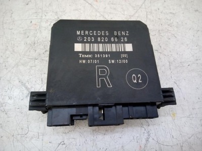 Модуль дверь правый задняя mercedes c w203 2038206626 фото №1