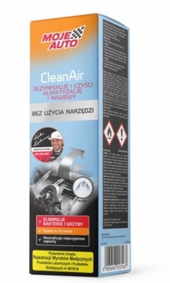 MOJE AUTO CLEANAIR ARCTIC 150ML 19-583