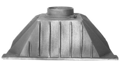 CZOPUCH ŻELIWNY DO KOMINA NA KOMIN WYLOT KOMINOWY