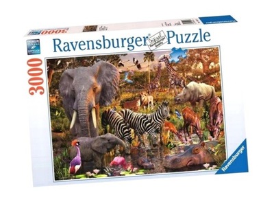 PUZZLE 3000 ZWIERZĘTA AFRYKI