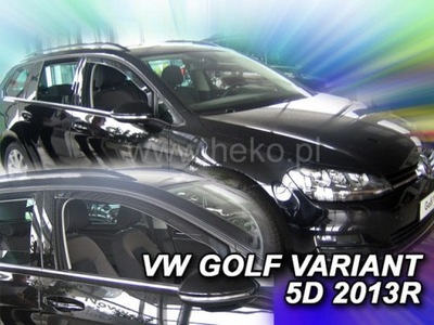 DEFLECTORES VENTANAS VOLKSWAGEN VW GOLF VII 7 UNIVERSAL PARTE DELANTERA  