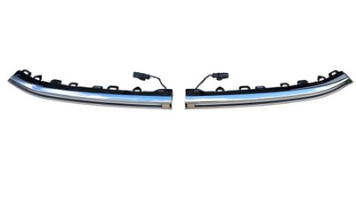 Лампа решётка решетка свет led drl vw t-roc lift 22r 3b0973813 tpnv021040 фото №1