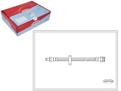 CABLE BRAKE FLEXIBLE FIAT PEUGEOT CITROEN CORT - milautoparts-fr.ukrlive.com