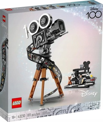 KLOCKI LEGO DISNEY 43230 KAMERA WALTA DISNEYA