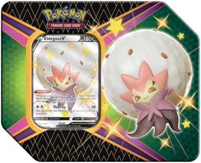 Karty Pokemon Shining Fates Eldegoss V Tin pusta
