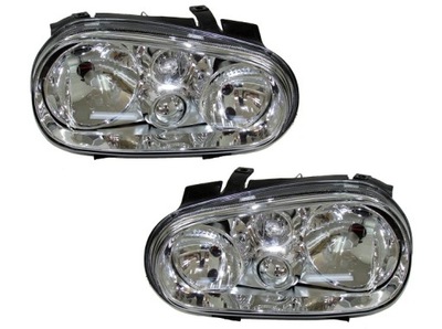 Фары передние vw golf 4 iv h1+h7 1997-2005 tyc фото №1
