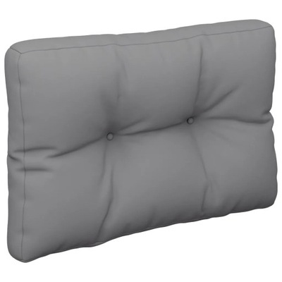 Poduszka na sofę z palet, szara, 60x40x10 cm
