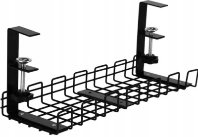 ORGANIZER NA KABLE PODBIURKOWY BEZ WIERCENIA MASKOWNICA