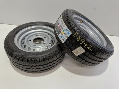 WHEELS 5X140 13C 2 PCS. TRAILER CAR TRAILER CAMPING NEW (E8942)  