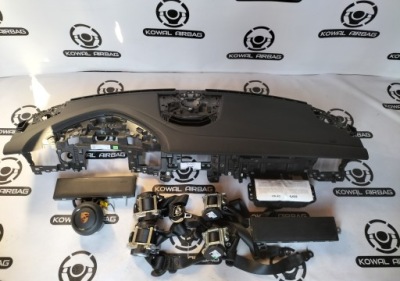 Porsche taycan приборная панель консоль подушка безопасности подушки безопасности ремни фото №1