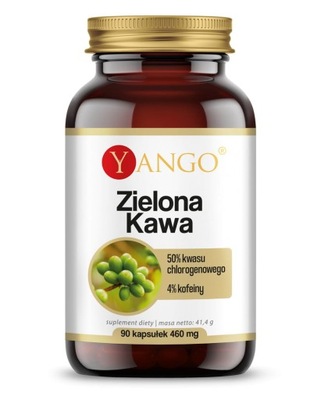 Zielona kawa ekstrakt 90 kaps Yango