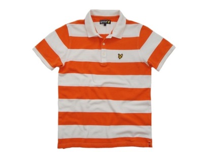 LYLE & SCOTT Wygodne POLO w Paski NOWY Model r M/L