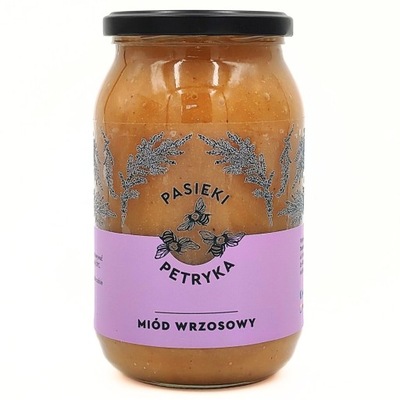 Miód wrzosowy Pasieki Petryka 1200 g