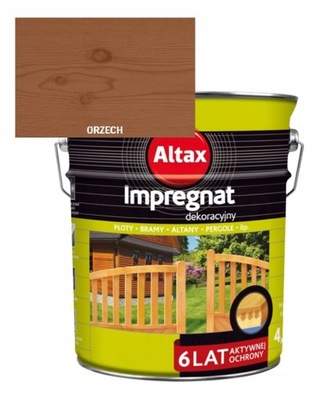 Altax- Impregnat Dekoracyjny, 750 Ml, Orzech