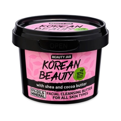 Beauty Jar Facial Cleansing Butter Korean Beauty