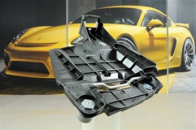 Porsche 911 997 основание фара, левая фото №1