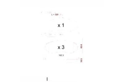 Zimmermann гальмівні колодки гальмівні fiat scudo 07- з датчик. фото №1