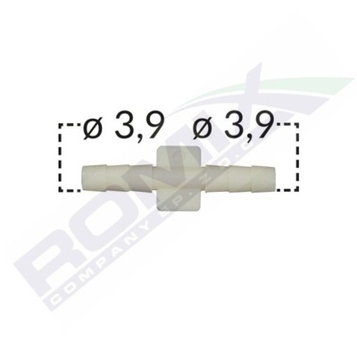 CONECTOR SIMPLE UNIVERSAL FI 3,9 MM X5SZT  