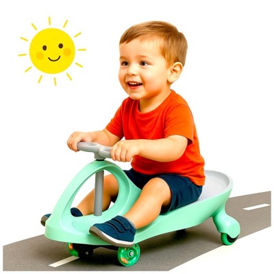 Grawitacyjny jeździk led gravity twistcar dla dziecka pojazd auto twister