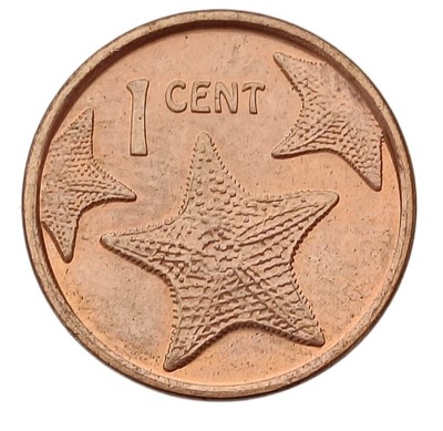 BAHAMY 1 CENT 2015 ROZGWIAZDY MENNICZA