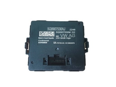 Модуль керування шлюз audi a3 s3 8v 5q0907530aj фото №1