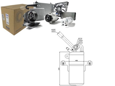 Nissens 95213 осушитель, кондиционер фото №1