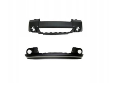 Jeep grand cherokee limited overland wk wh 2008-2010 спойлер + бампер kpl фото №1