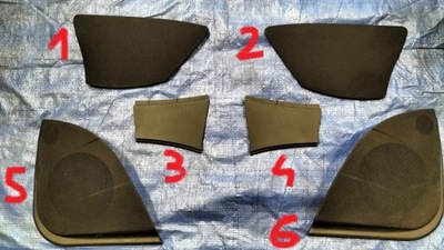 Заглушка защита динамика обивка обшивка дверь задняя mercedes cls w219 c219 фото №1