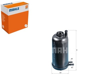 Knecht фильтр топлива iveco daily iv mitsubishi canter fb7 fb8 fe7 fe8 фото №1