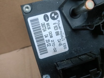 Модуль блок управления аккумулятор 6923898 bmw 7 e65 735i фото №1