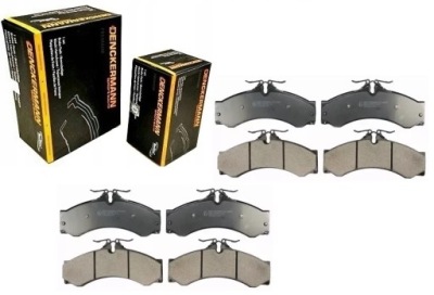 Тормозные колодки mercedes sprinter i 400 vw lt 46 1994-2006 перед + задняя kpl фото №1