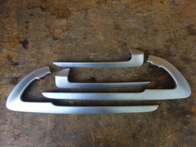 Audi a3 s3 8p 8p3 3d накладки декоры дверь алюминий s-line фото №1